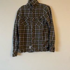 Vintage Nüco Green Flannel